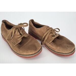 Sperry Top-Sider Tan Genuine Suede Dress Shoes Boys 5M